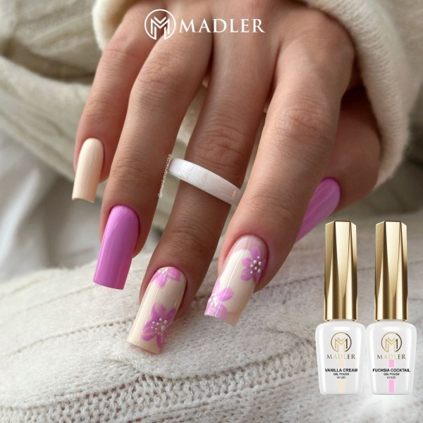 vanilla cream+ fuchsia cocktail manii.maniaczka.jpg